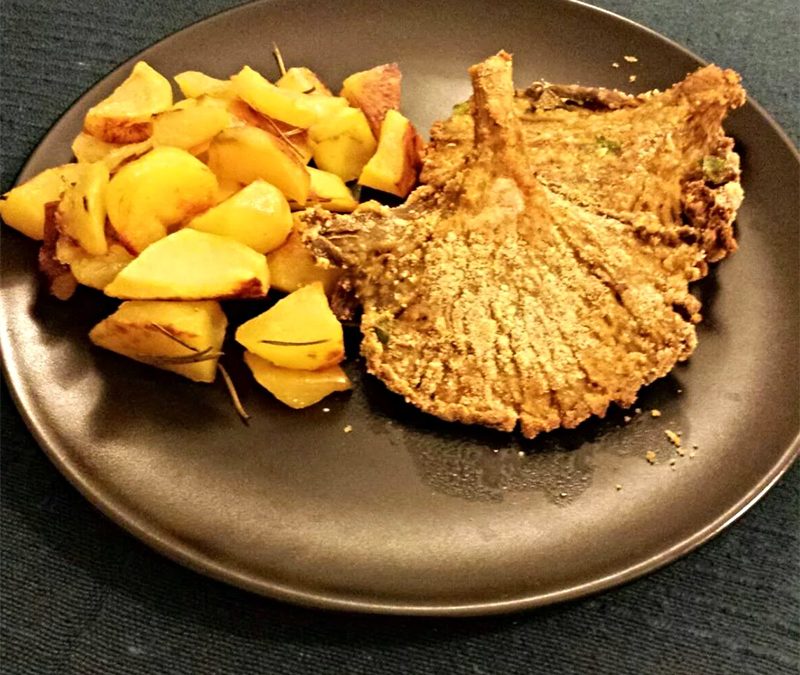 Cotoletta di Funghi Pleurotus